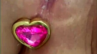 beautiful latina indulges in solo morning masturbation with anal plug toy