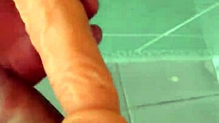 froto my huge cock against yours in steamy bathroom