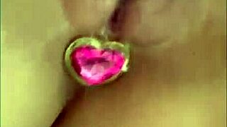 beautiful latina indulges in solo morning masturbation with anal plug toy
