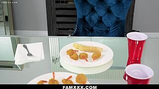 hot babe gives warm welcome deepthroat blowjob famxxx