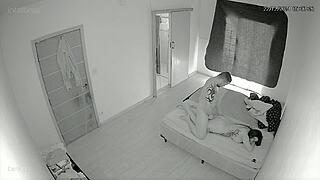 caught ted fucking my hot latina lover in his mansion bed