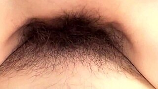 Young stud tempts skinny japanese mature to raw creampie bliss