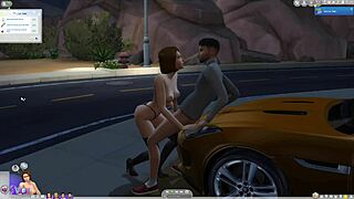 Sims 4 public tease turns intimate