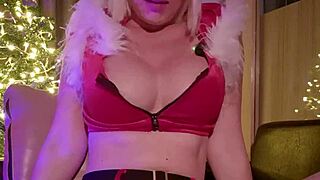 gaze at my teasing spread in pov facesitting christmas 2025