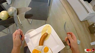 Wanna see this milf bend over for rough morning anal creampie she takes cock in all holes swallows cum and begs for more hardcore pounding