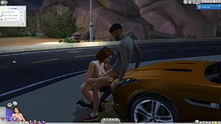 Sims 4 public tease turns intimate