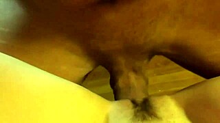 German milf gets fucked hard in living room