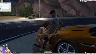 Sims 4 public tease turns intimate
