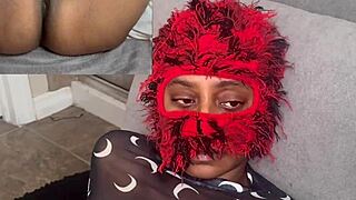 Ebony Squirts Wild in No Moaning Challenge on Dripping Wet Pussy Closeup