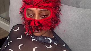 Ebony Squirts Wild in No Moaning Challenge on Dripping Wet Pussy Closeup