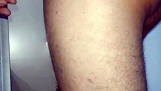 Passionate bareback doggystyle slams hot latina slut in motel bathroom