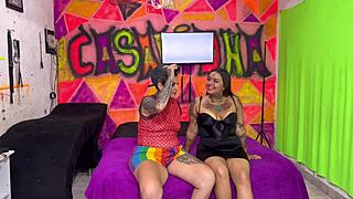 virgin lesbian chupa peituda better than any girl her big tit friend gets shocked by renata gomes extreme action