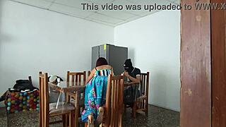 Sinful Latina Maid Spreads Juicy Pussy Wide Open