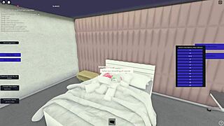 Back fucking my furry slut hard on Roblox testing 18+ game kivi