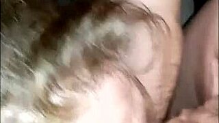 hey slave, bent over gloryhole taking facials from the group