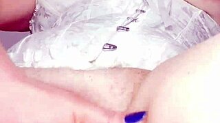mexican latina milf's giant cameltoe masturbation drips wet for viewers