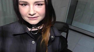 cute hungarian teen vivien doll's first time interracial bbc bareback pounding closeup