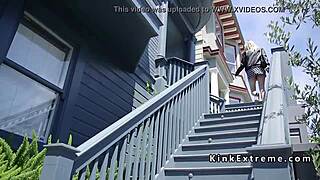 bdsm couple pounds bound blonde housewife deepthroat rough