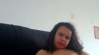 Chubby Latina Teases Her Curves with Vibrators in Steamy Solo Play