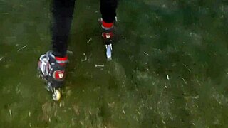 i paid hot coach for skating lesson but got wet pussy cunnilingus instead 👅