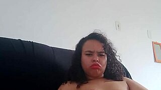 Chubby Latina Teases Her Curves with Vibrators in Steamy Solo Play