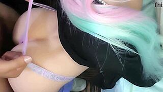 Asian fuck doll teaches anal pounding with monster cock in roleplay fetish