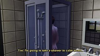 Naughty Maid Teases In Shower With Big Curves Episode 5 Machinima