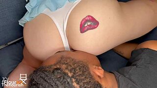 Trailer Slut Magenta Lexx Ditches TikToks for BBC Pounding!