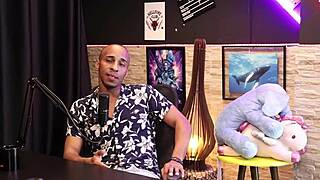 Emotional peaks of black stud's sensual cast highlights with milf orgasms