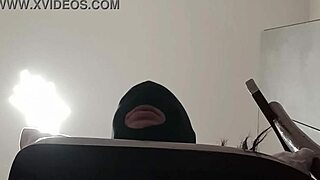 blindfolded milf gagged bound deepthroats monster cock then fucked hard in all holes