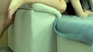 Deepthroat tease hints at creamy cum swallow