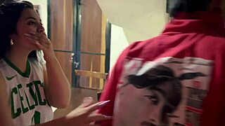 Colombian curvy MILF bangs husband's BBC friend in wild FMM creampie threesome