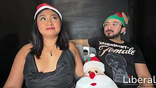 damn this big ass latina slut bent over fucked by her man's buddy cuckold style 🍑😈