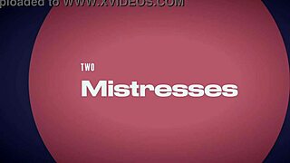 come see mistress april with another mistress breaking the sissy whore