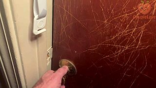 Caught Sneaking Leads to Hot MILF's Tit-Drenched Suck-Off