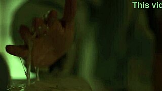Blue Haired Roommate Possessed Alien Rampant Lesbian Sex