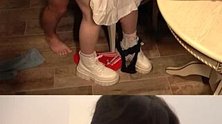 I'm pounding my wife's soaked pussy after her lover's hot cleanup