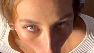 Blonde Brazilian hottie flashes big ass at themed motel party