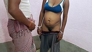indian babe's tight pussy stretched wide with creampie finish 🔥💦