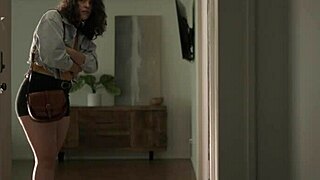 Blue Haired Roommate Possessed Alien Rampant Lesbian Sex