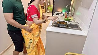 ohh my big ass indian wife so horny cookin