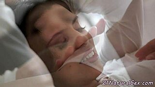 Busty Glamour Model Gets Pussy Pounded Hard From Behind in Doggystyle