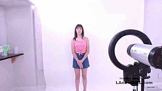 Hey cutie, wanna see this brunette get railed in her audition?