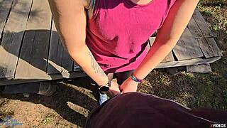 milf rubs pantyhose pussy begging for your hot creampie