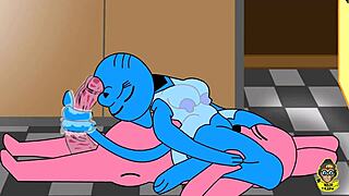 Richard pounds Nicole Watterson in a steamy encounter