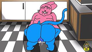 Richard pounds Nicole Watterson in a steamy encounter