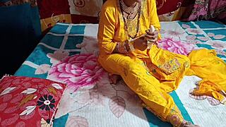 Indian Bridal Bhabhi Blowjob And Fucking