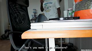 a curvy french babe gets rough anal at home