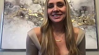 introducing jj brand new faces blonde tall milf model