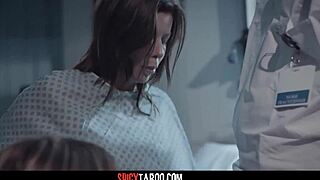 busty milf and teen fucked by doctor